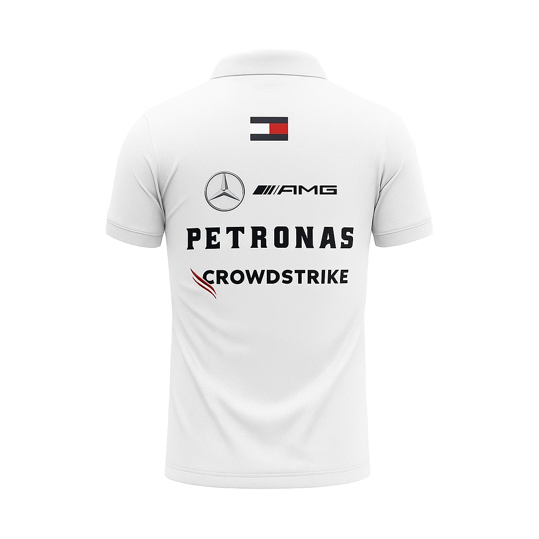 MERCEDES AMG PETRONAS F1 2025 UNISEX REGULAR FIT POLO