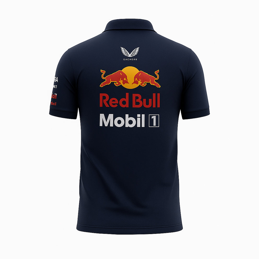 CASTORE RED BULL RACING F1 UNISEX POLO T-SHIRT