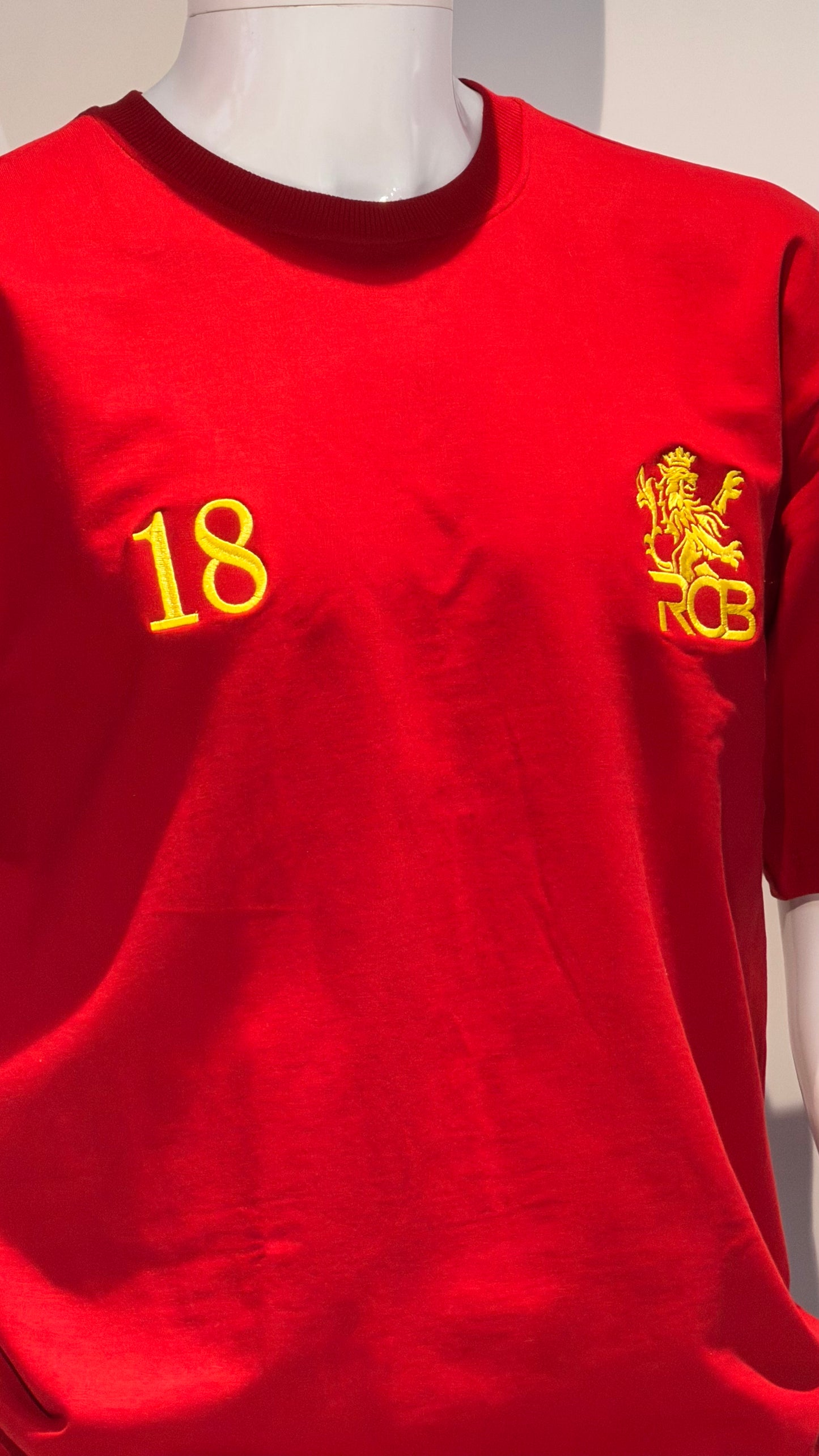 RCB EMBROIDERY T-SHIRT